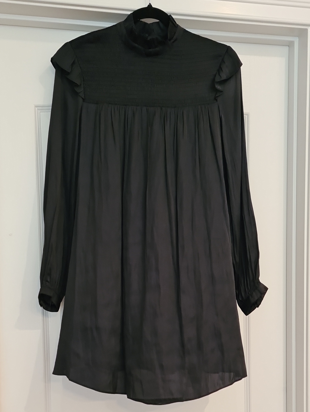 The Kooples NWT Black Long-Sleeve Dress